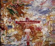 James Ensor Christ in Agony painting